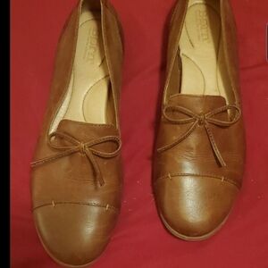 Born Women's Brown Leather Loafers